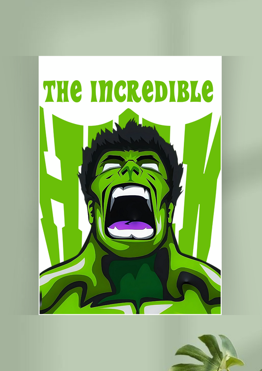 The Incredible Hulk Poster GenZCustom