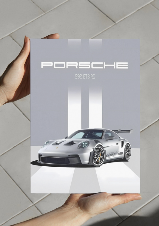 Porsche 992 GT3 RS | Wall Poster