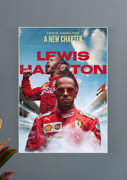 Lewis Hamilton Poster