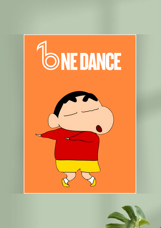 One Dance Sinchan Poster | Cartoon Posters GenZCustom INR 89.00 GenZCustom One Dance Sinchan Poster | Cartoon Posters One Dance Sinchan Poster | Cartoon Posters