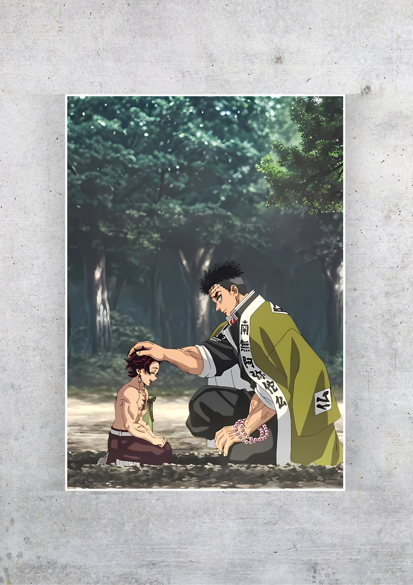 Gyomei Himejima x Demon Slayer Poster | Anime Posters GenZCustom