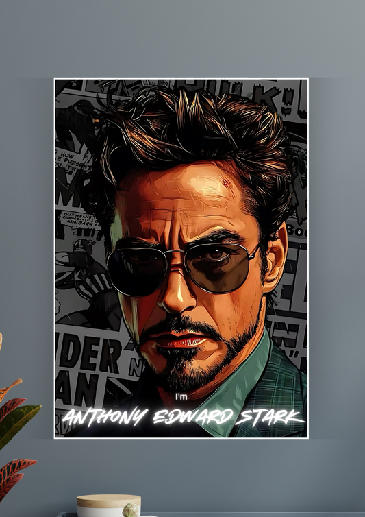 Iron Man Aka Anthony Edward Stark Poster | Marvel Posters