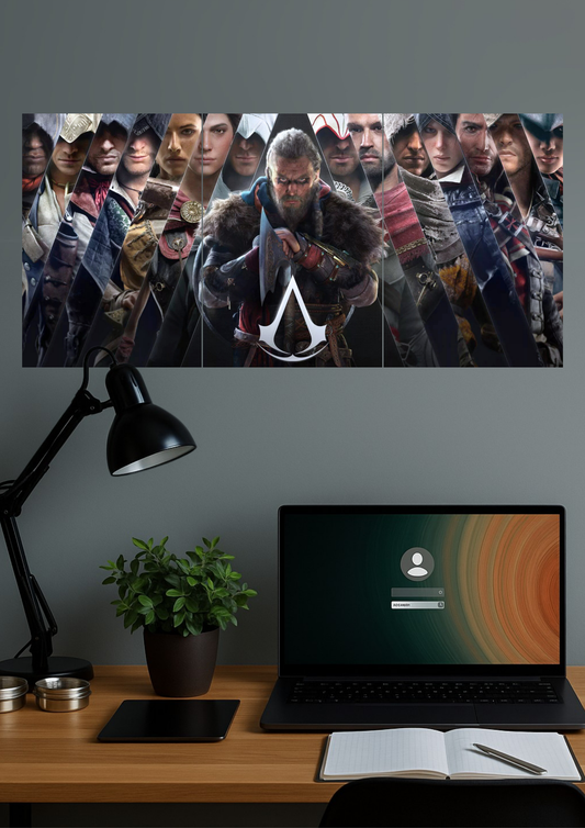 Assassin's Creed Unity | Gaming Set | Split Design Poster