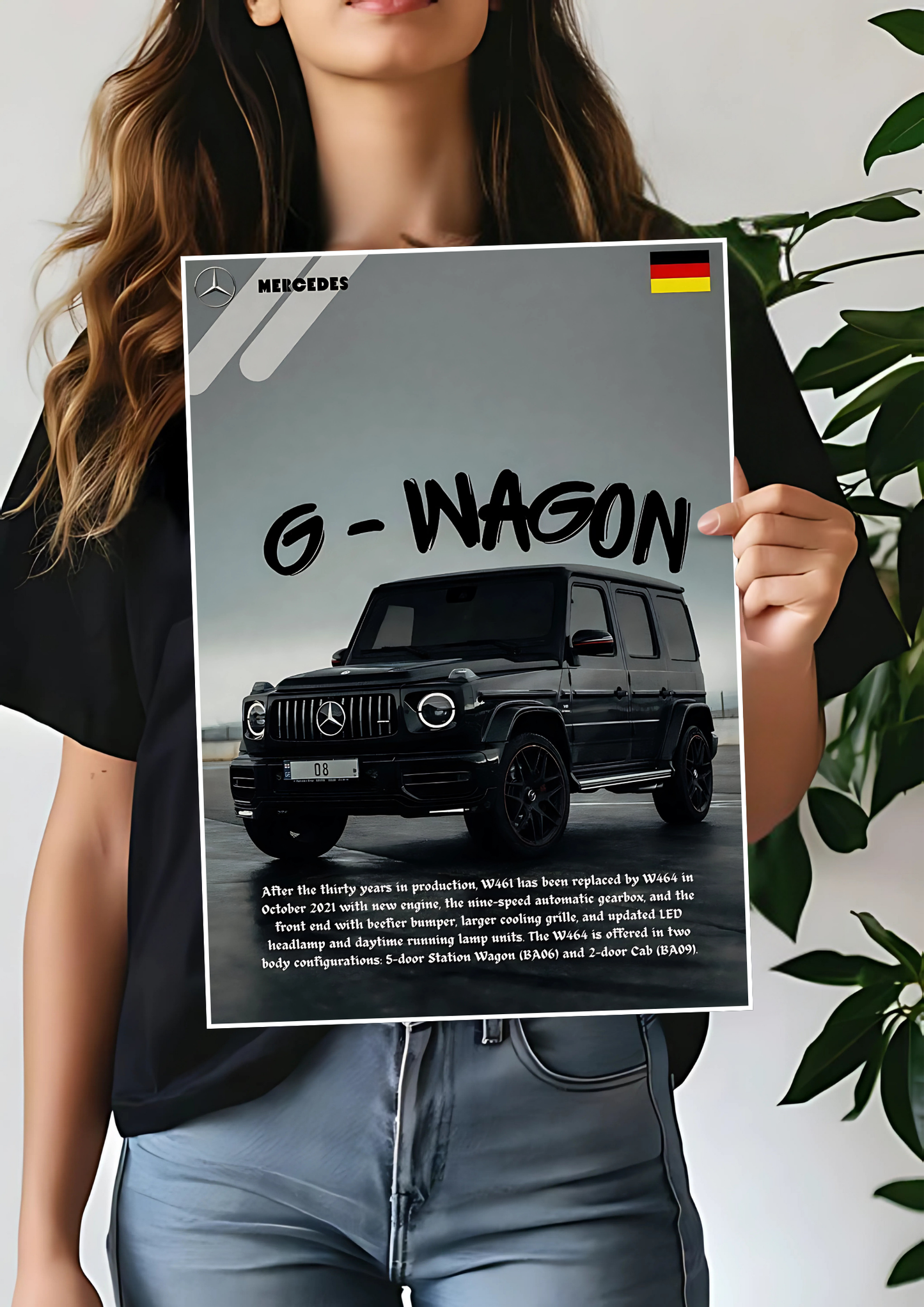G-WAGON x Black Poster | Car Posters