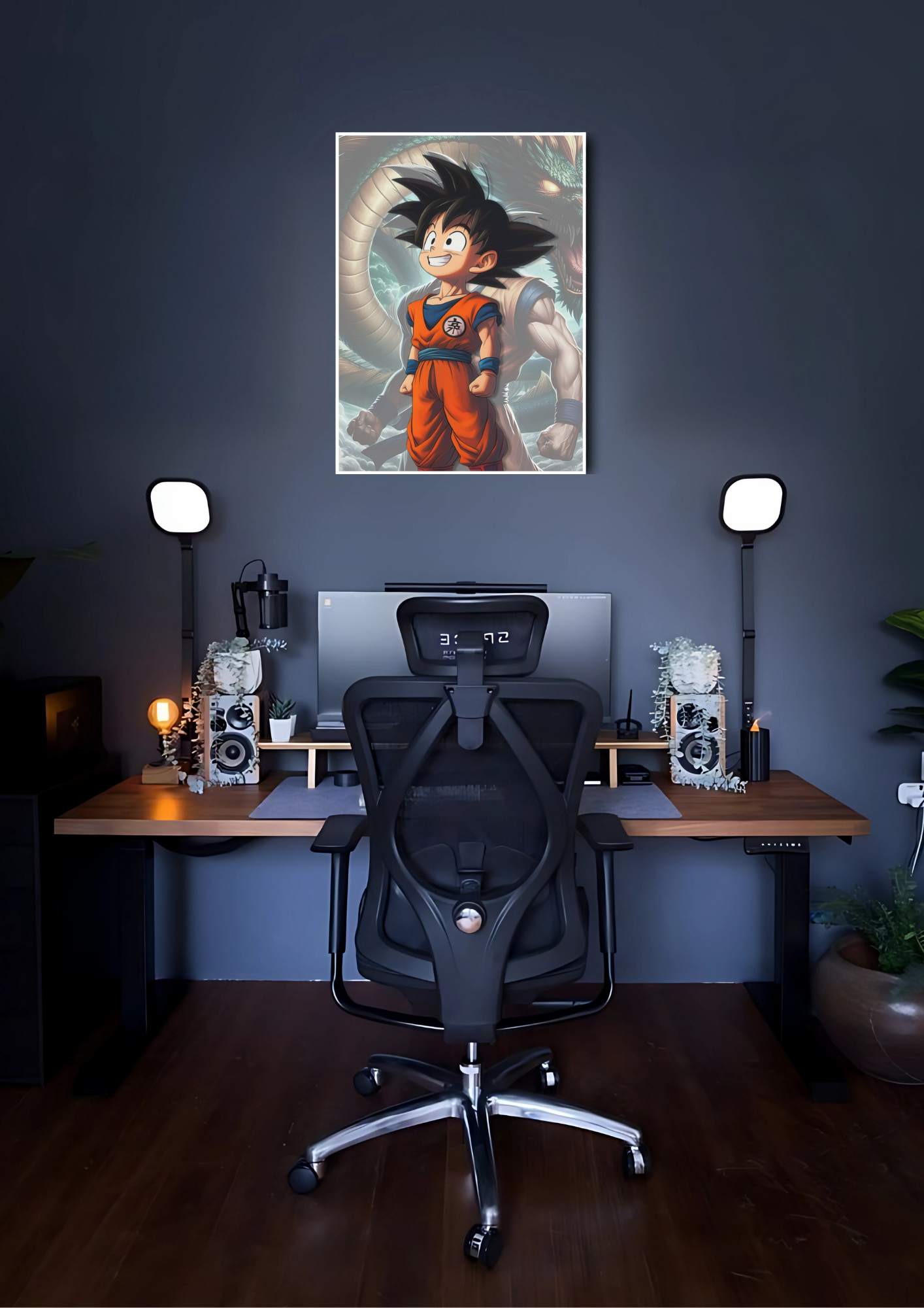 Little X Goku Poster | Anime Posters GenZCustom