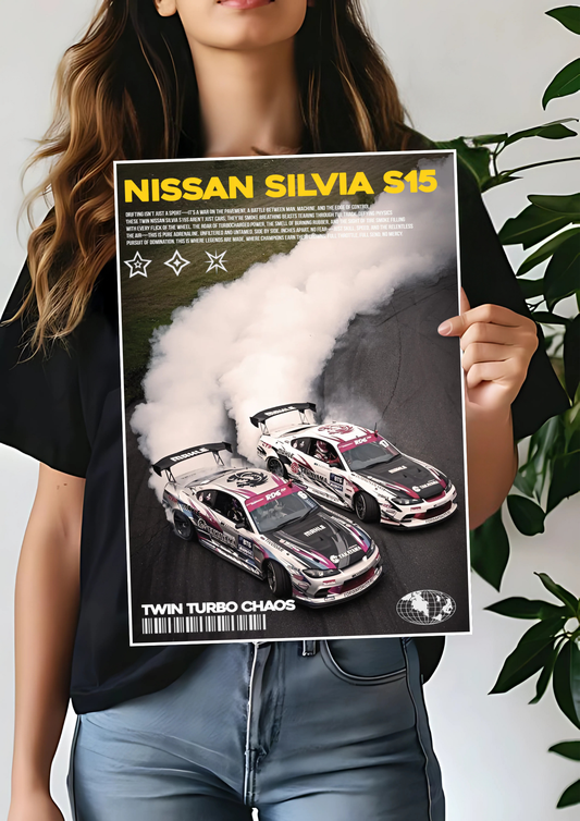 Nissan Silvia S15 Poster | Car Posters