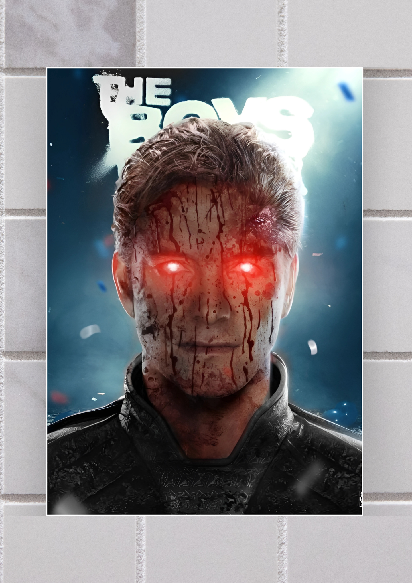 The Angry Homelander Poster | Web Series Posters GenZCustom
