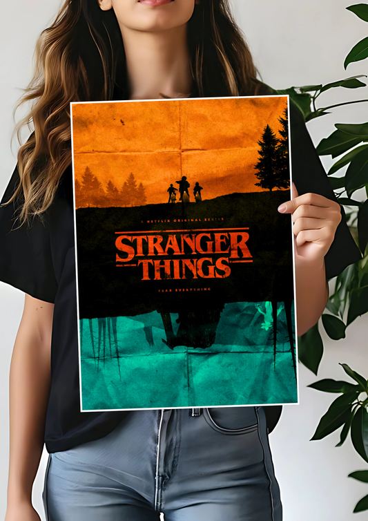 Stranger Things Two Shades | Netflix | Web Series Poster
