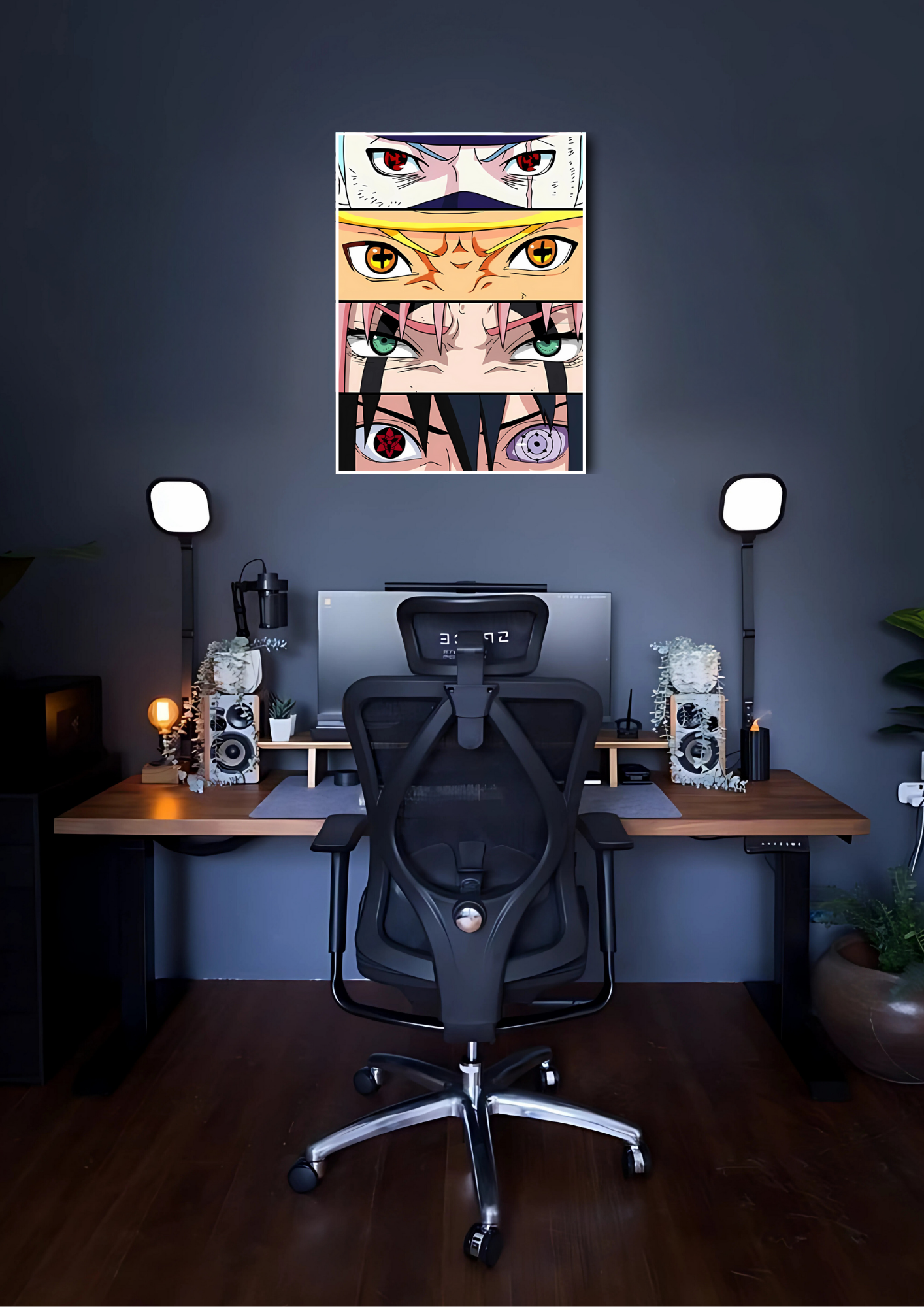 The Eyes Of Team 7 Poster | Anime Posters GenZCustom