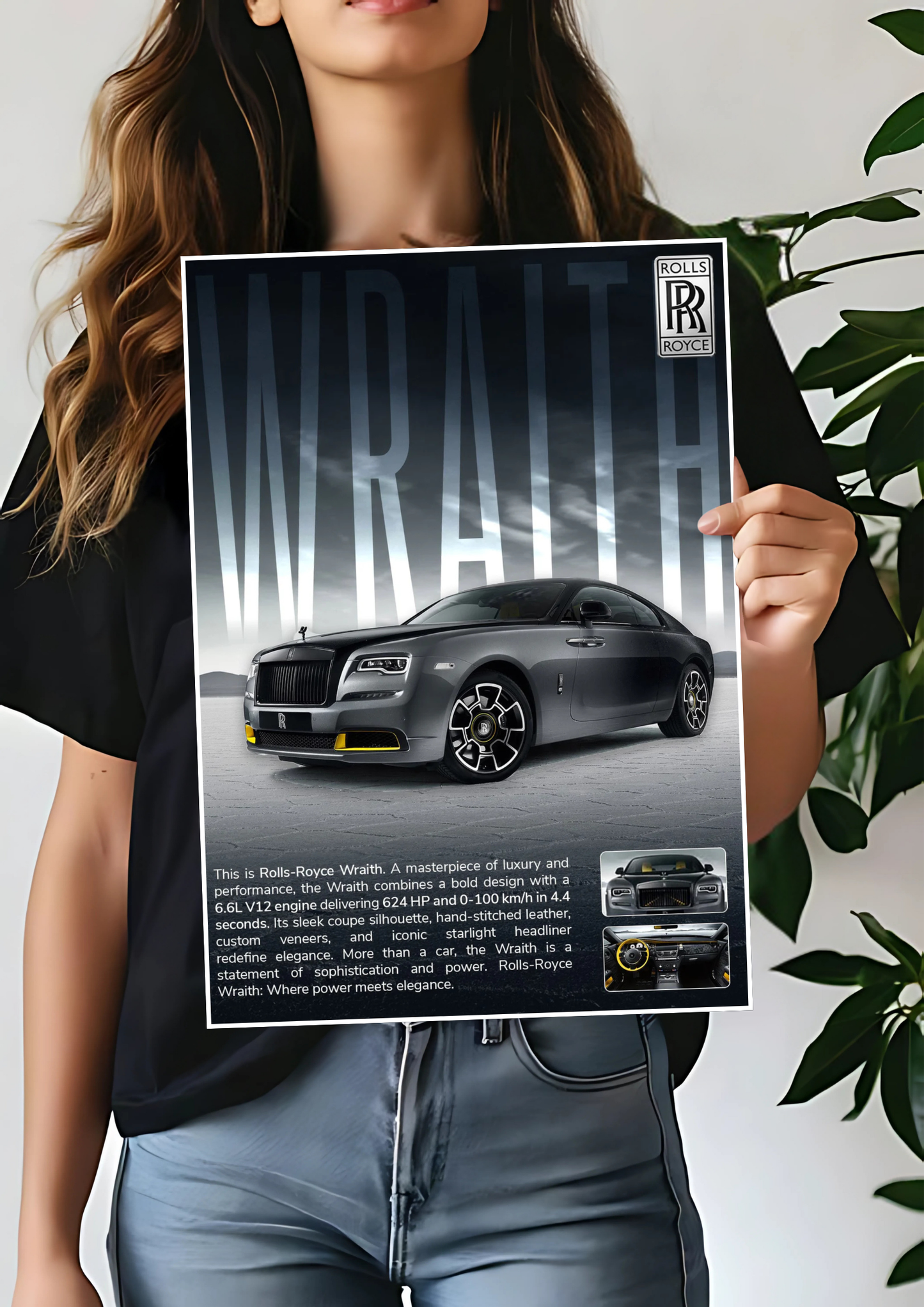 Rolls Royce Wraith Car Poster | Car Posters