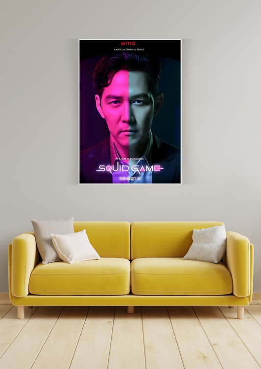 Epic Squid Game S2 Poster | Web Series Posters GenZCustom