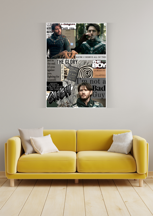 Soldier Boy The Boys Poster | Web Series Posters GenZCustom