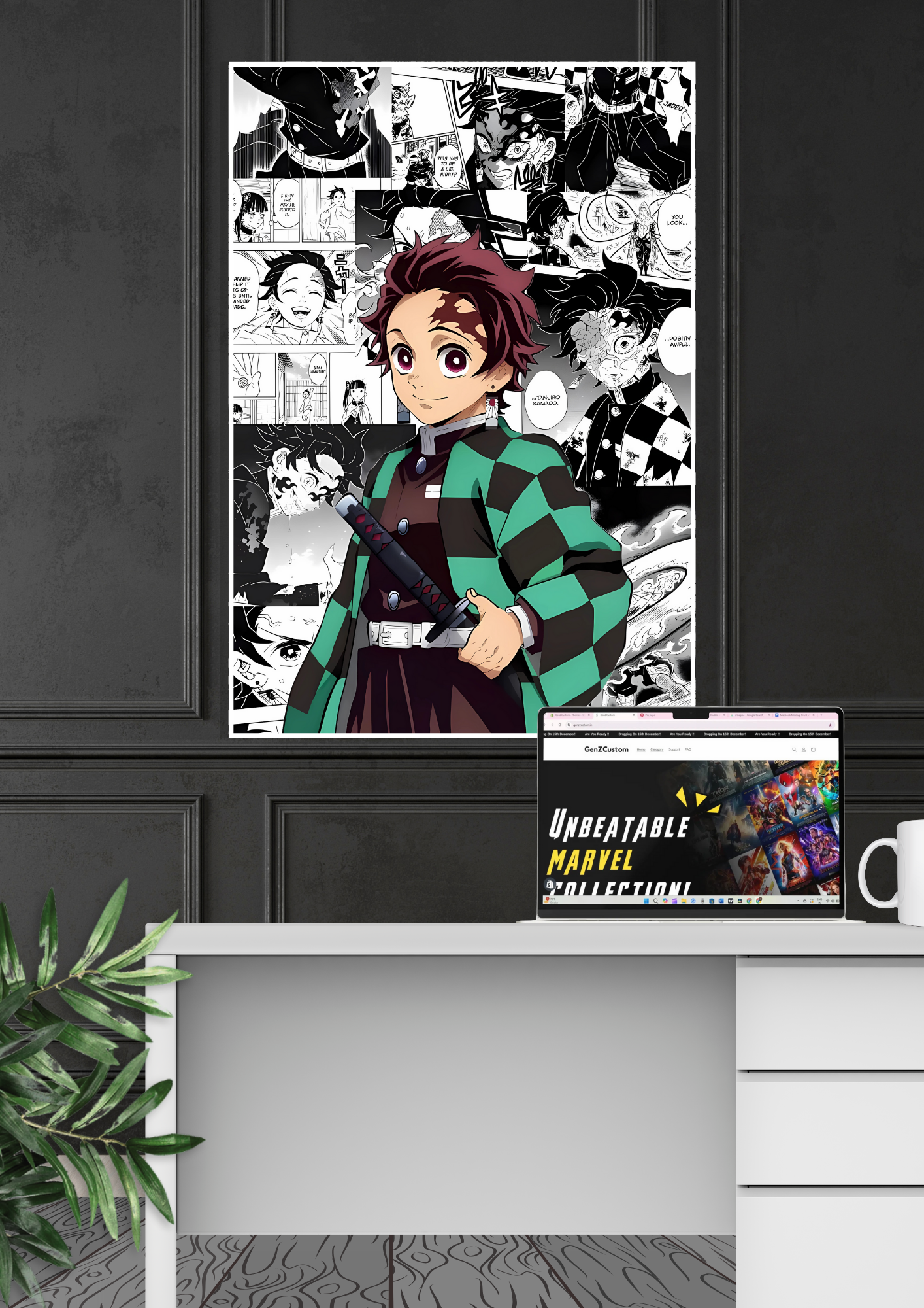 Tanjiro Kamado Poster | Anime Posters GenZCustom