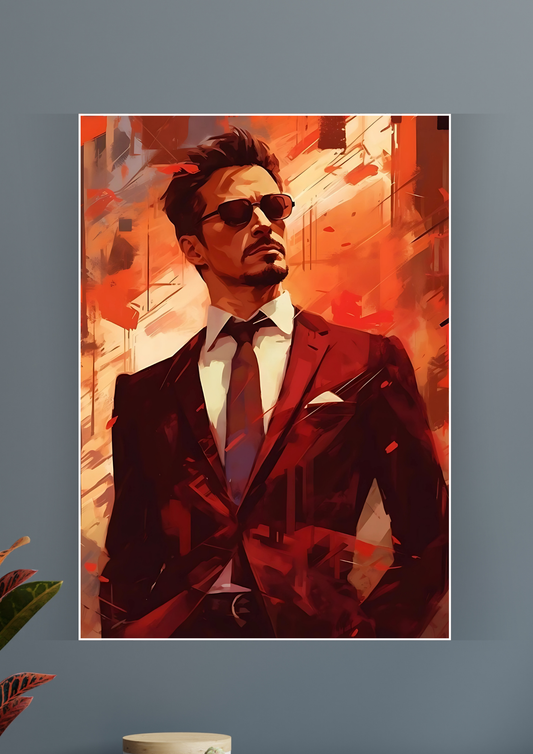 CEO Tony Strak | Tony Stark | MARVEL POSTER