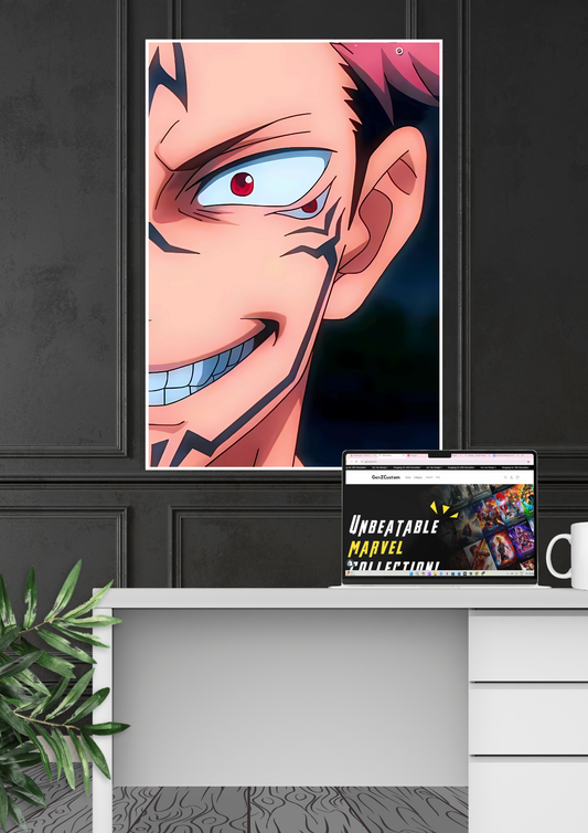 Yuji Itadori Sukuna Poster | Anime Posters GenZCustom
