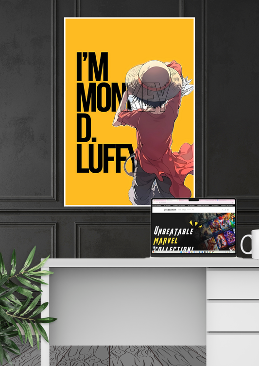 Monkey D Luffy Poster | Anime Posters GenZCustom