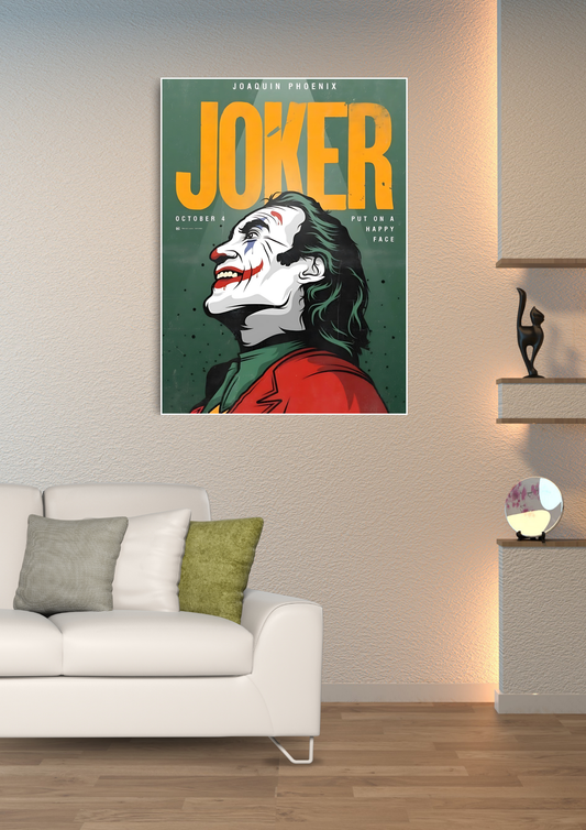 Joker Vintage Poster | DC Universe Poster GenZCustom