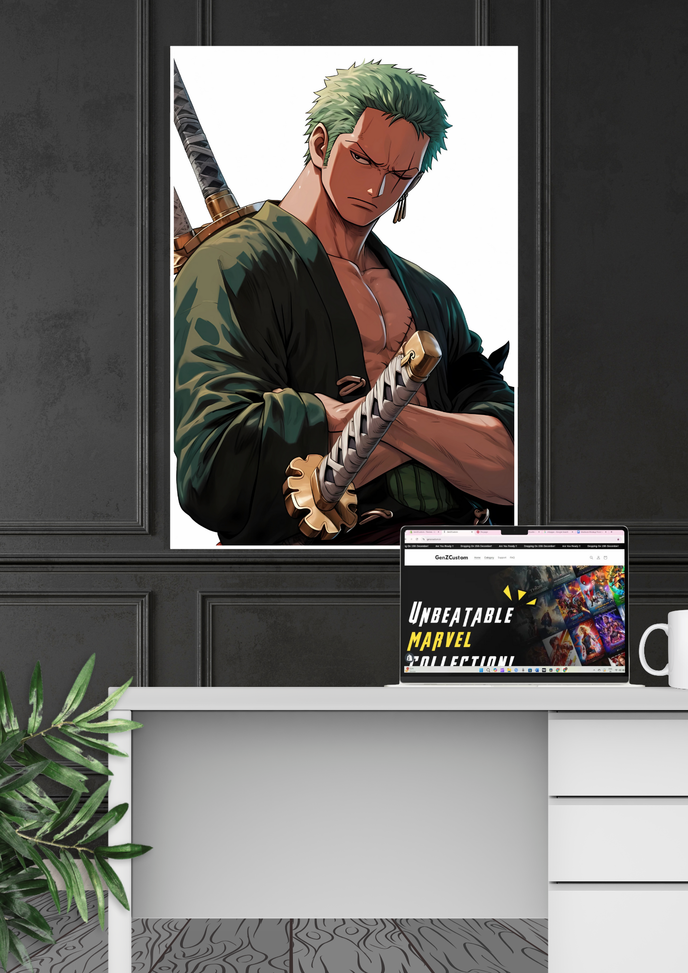 Roronoa Zoro Epic Poster | Anime Posters GenZCustom