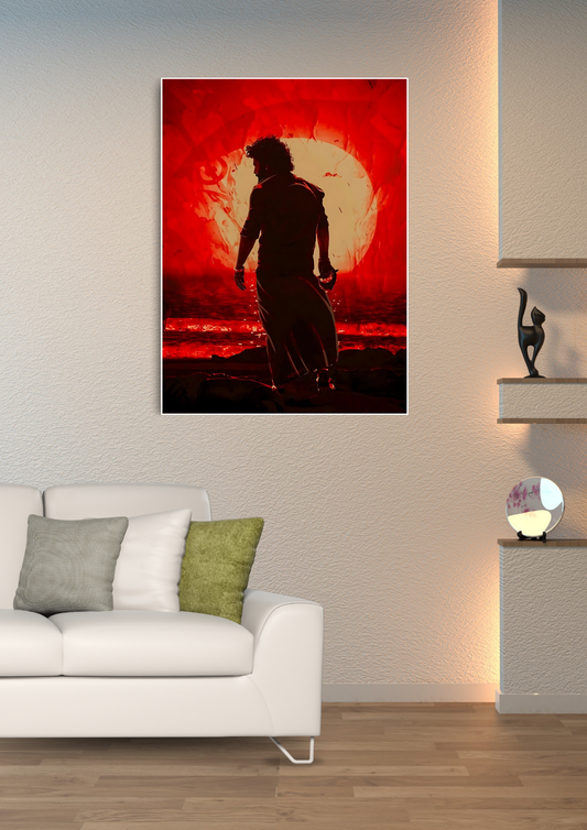 JR. Ntr x Devara | Movie Poster GenZCustom