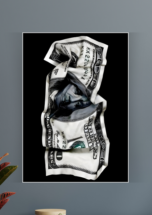 A Fold Piece Of Paper Poster | Motivation Poster