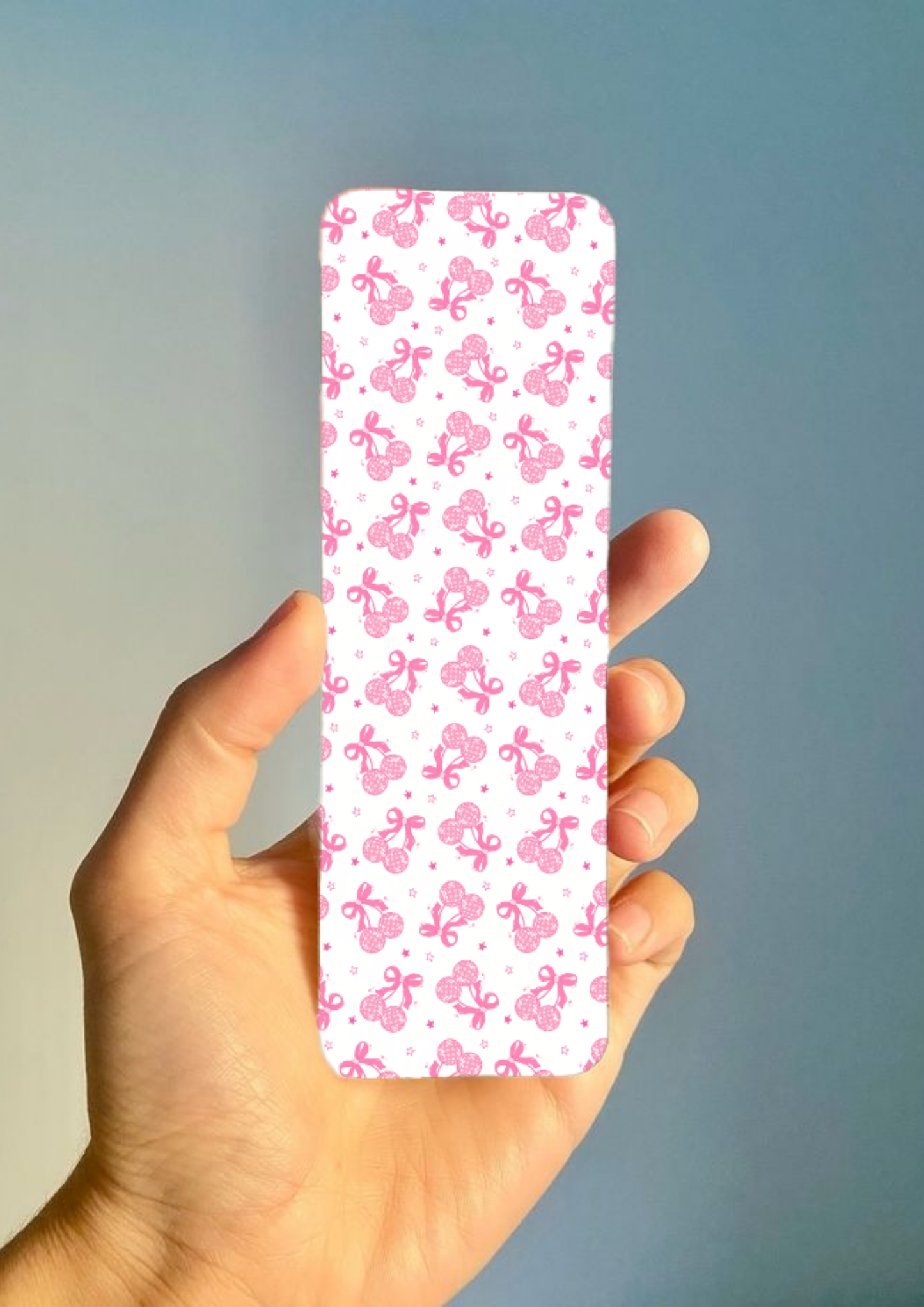 Aesthetic Pink Bows Bookmark
