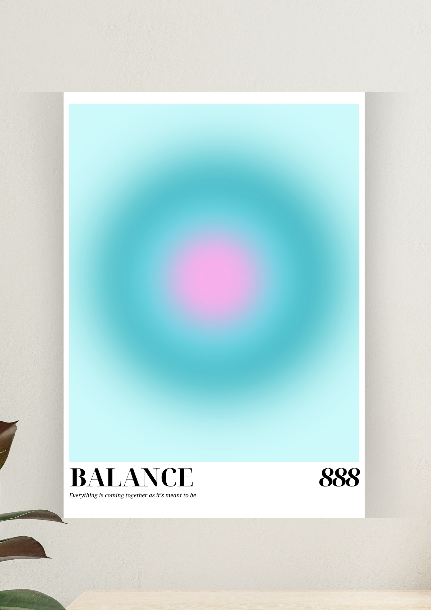Aesthetic Poster #115 | BALANCE | Aesthetic Wall Poster