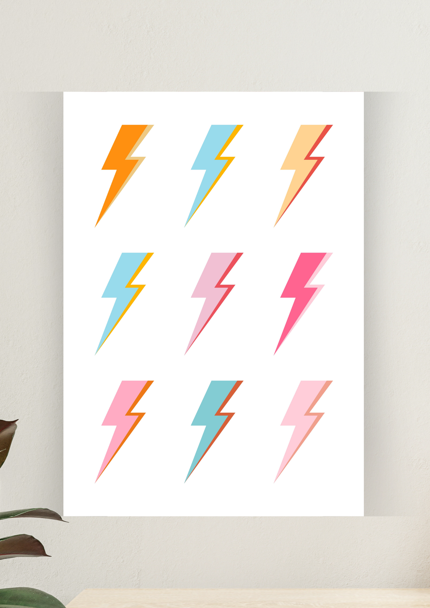 Aesthetic Poster #122 | THUNDER | Aesthetic Wall Poster