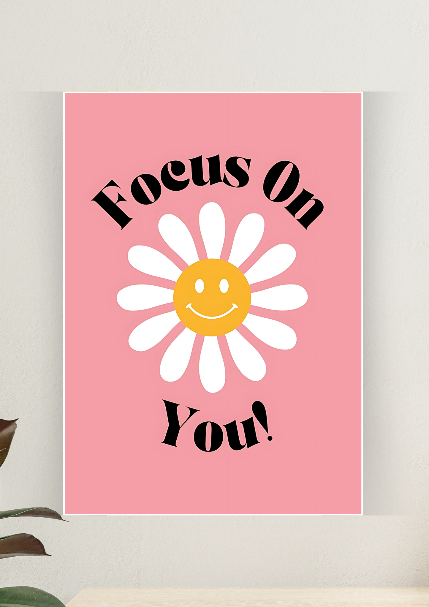 Aesthetic Poster #136 | FOCUS ON YOU | Aesthetic Wall Poster