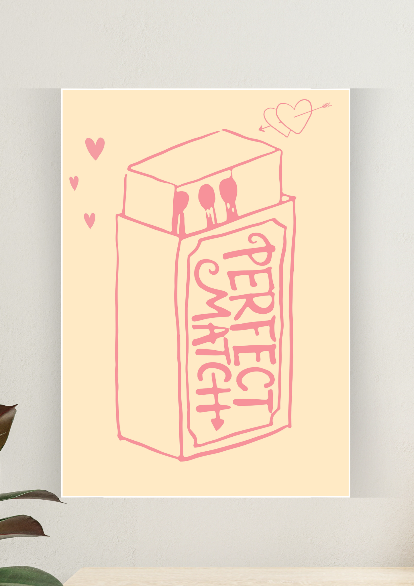 Aesthetic Poster #149 | PERFECT MATCH | Aesthetic Wall Poster