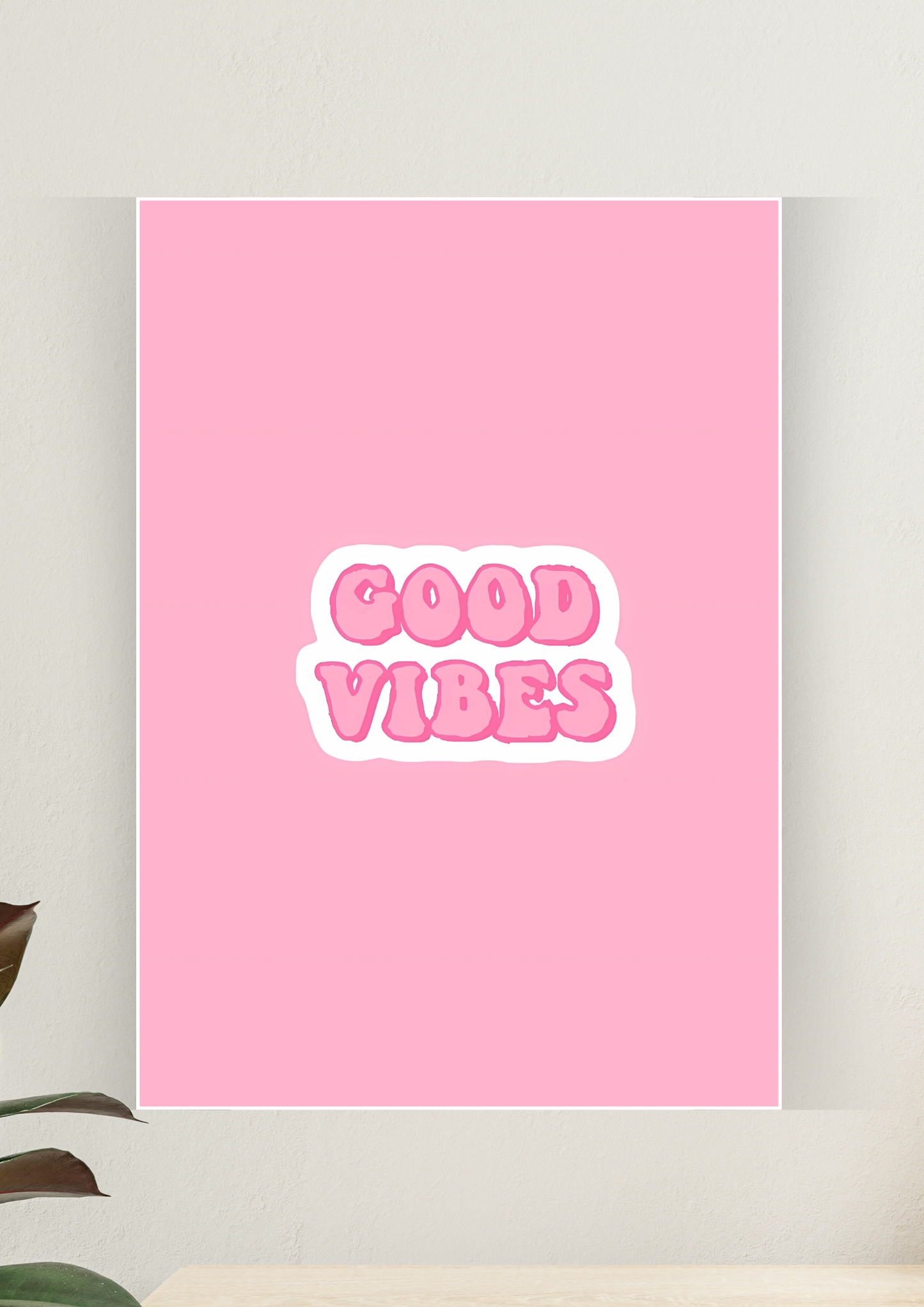 Aesthetic Poster #154 | GOOD VIBES | Aesthetic Wall Poster