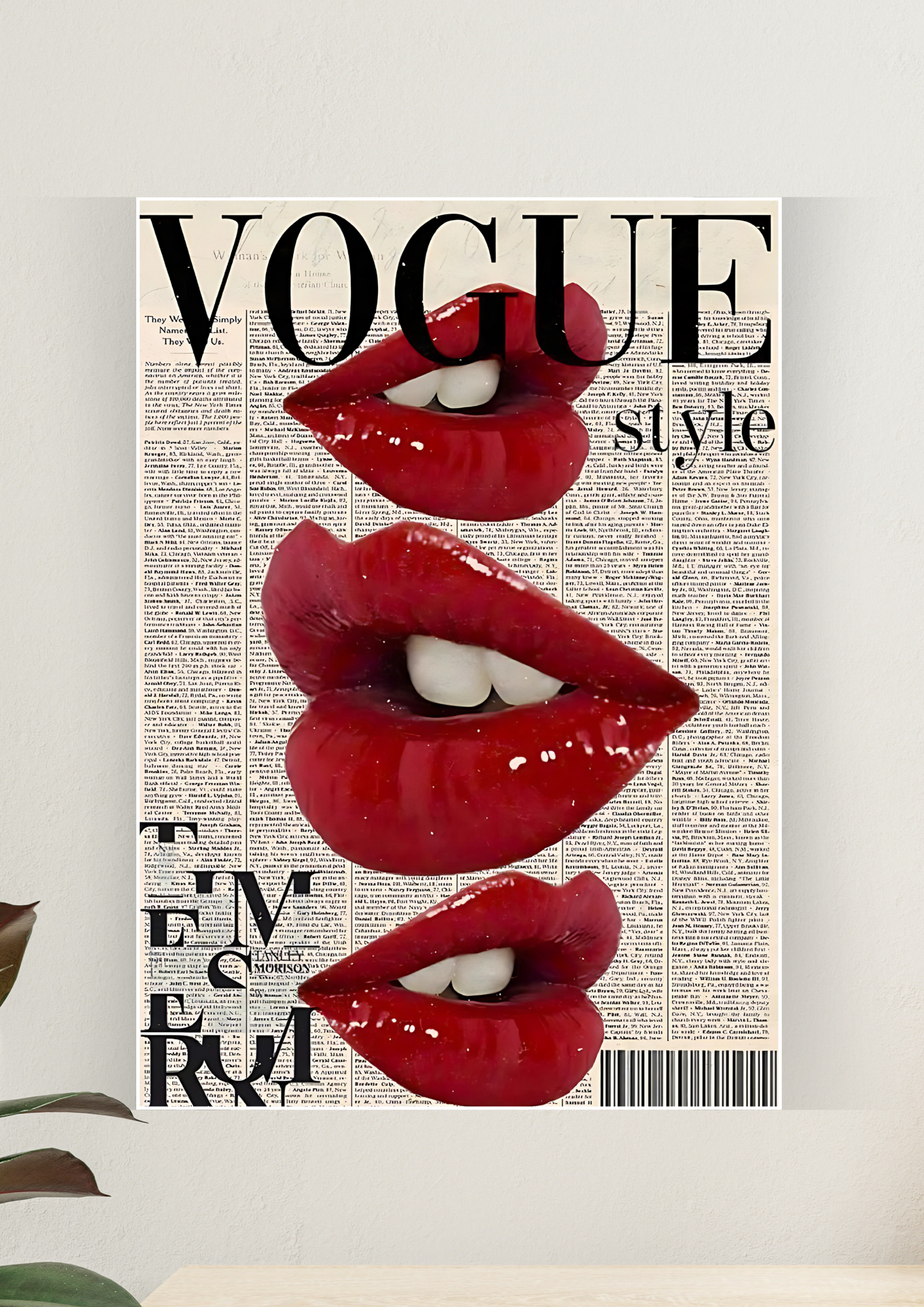 Aesthetic Poster #15 | Vogue Style | Aesthetic Wall Poster
