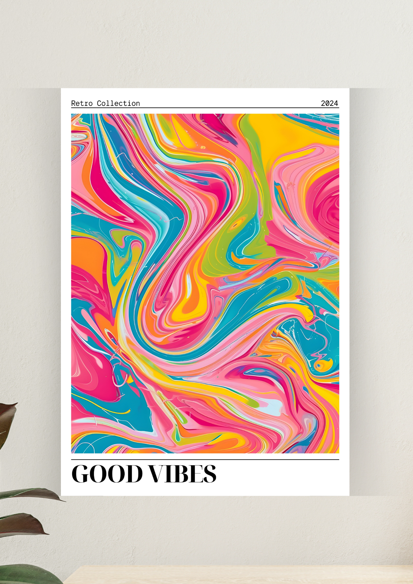Aesthetic Poster #17 | Good Vibes | Aesthetic Wall Poster