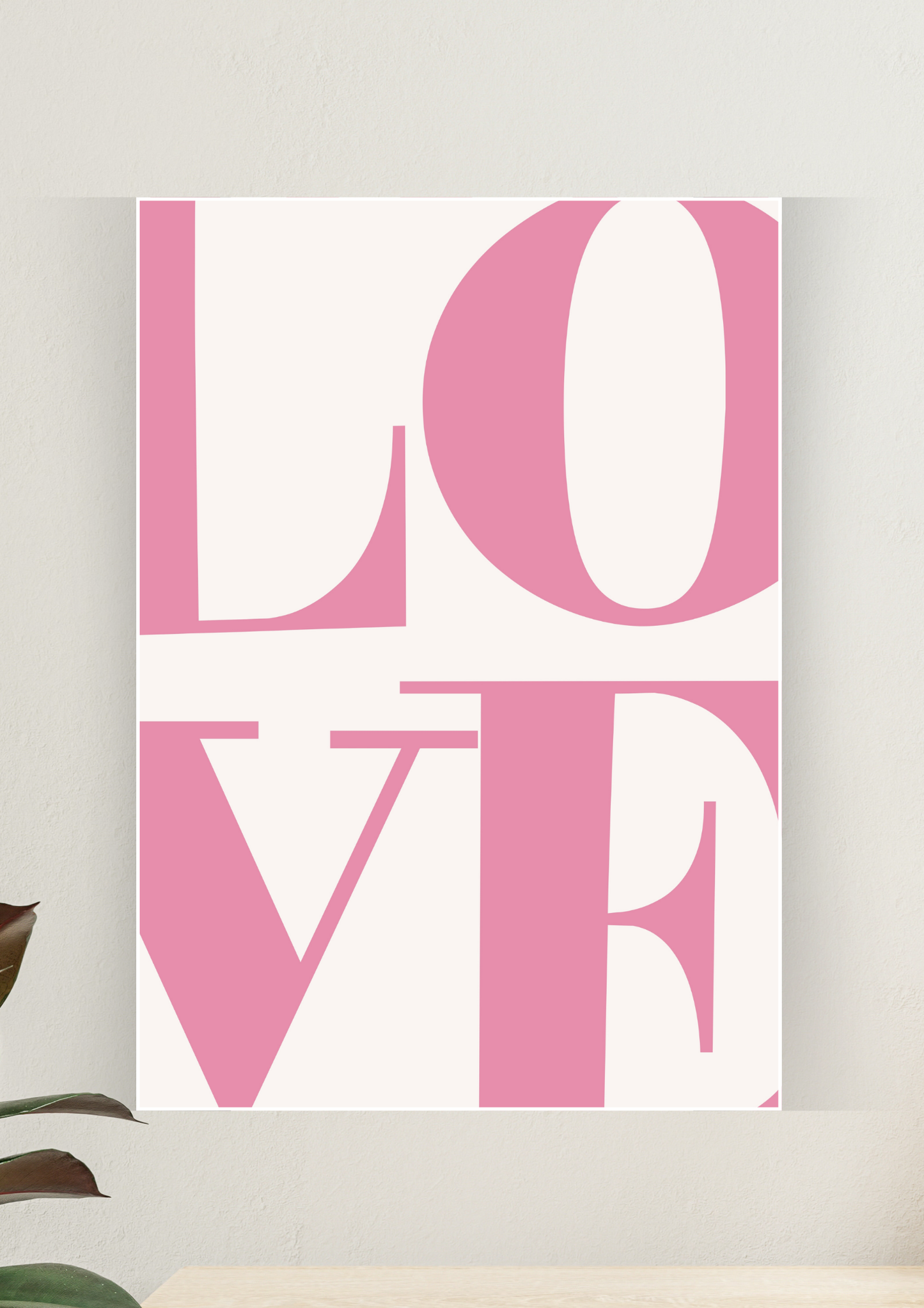 Aesthetic Poster #182| LOVE  | Aesthetic Wall Poster