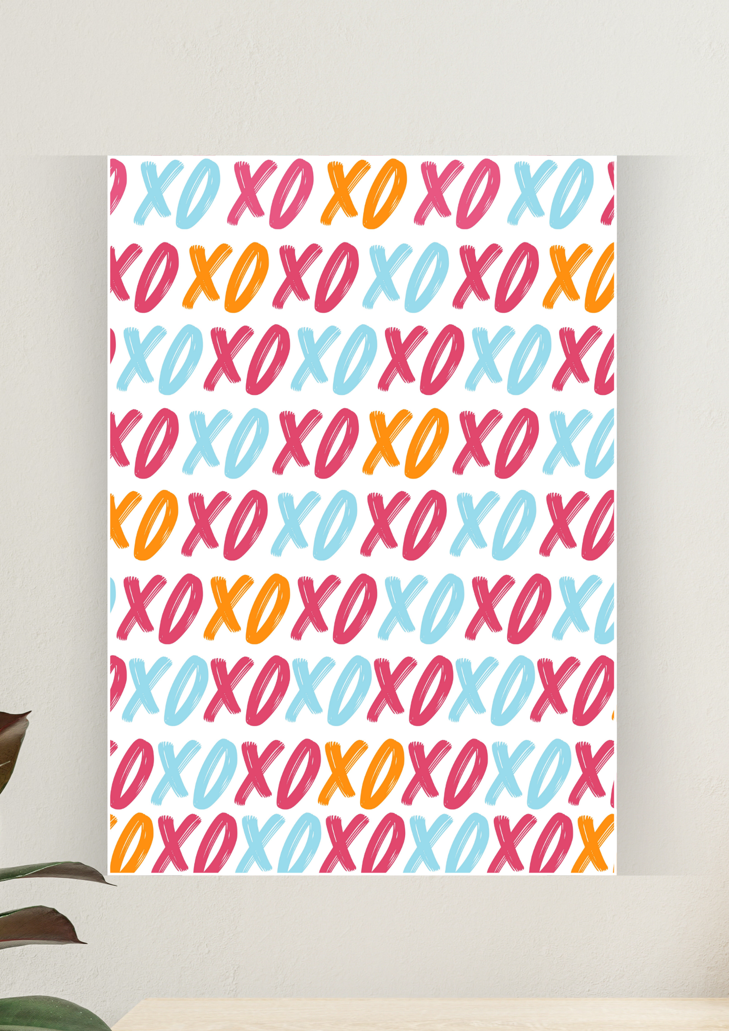 Aesthetic Poster #44 | XOXO | Aesthetic Wall Poster