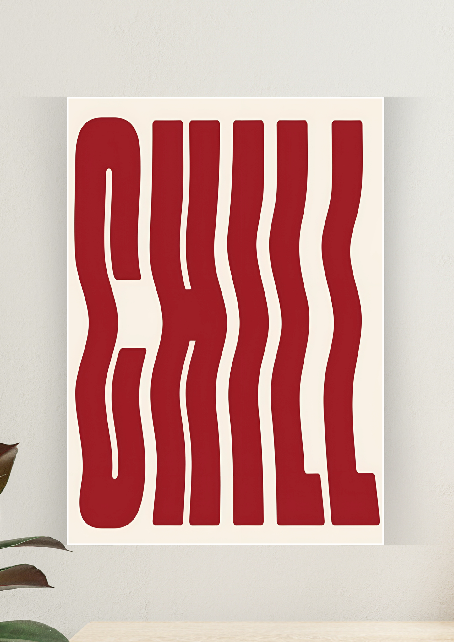 Aesthetic Poster #47 | CHILL | Aesthetic Wall Posters