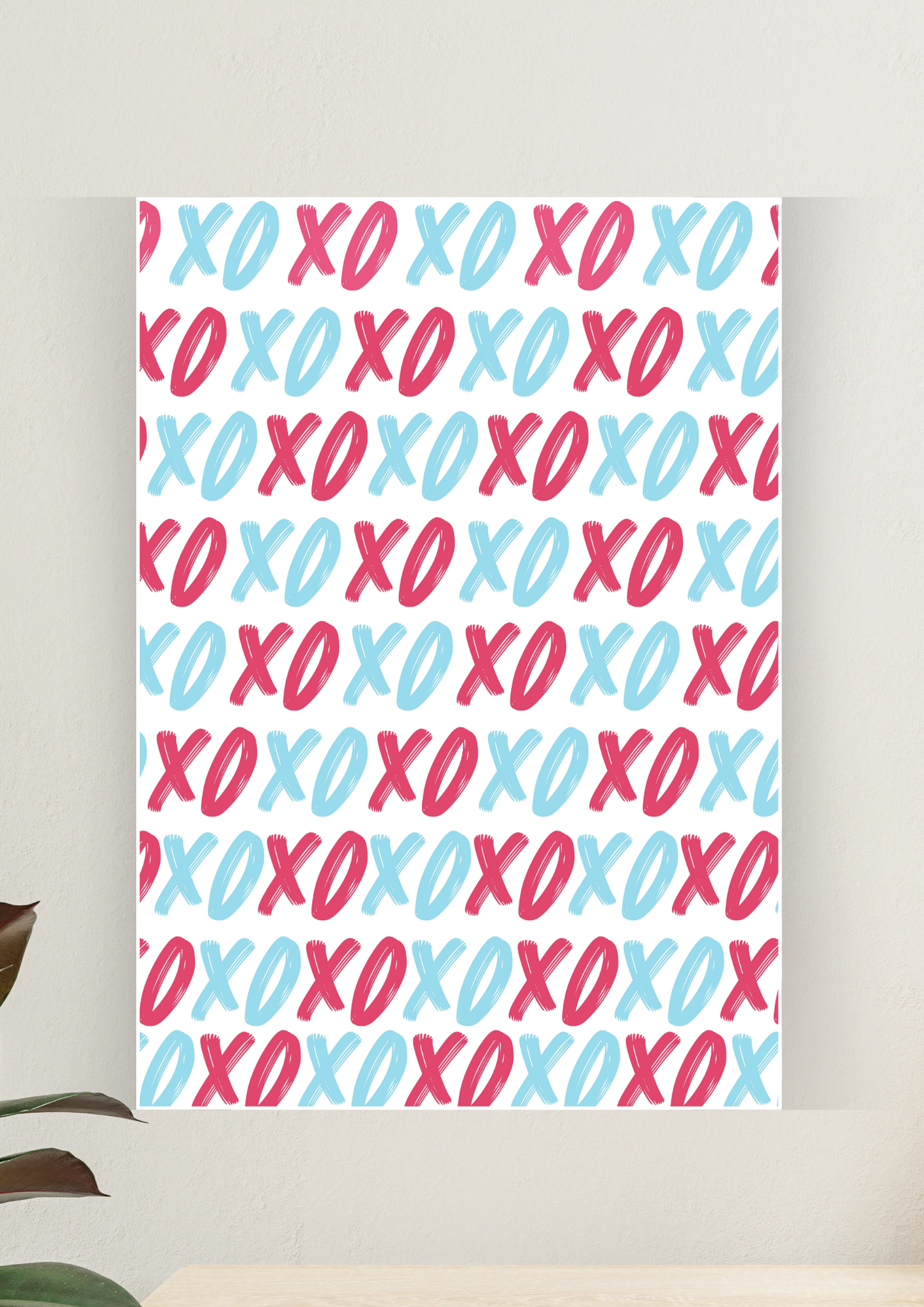 Aesthetic Poster #49 | XOXO | Aesthetic Wall Posters
