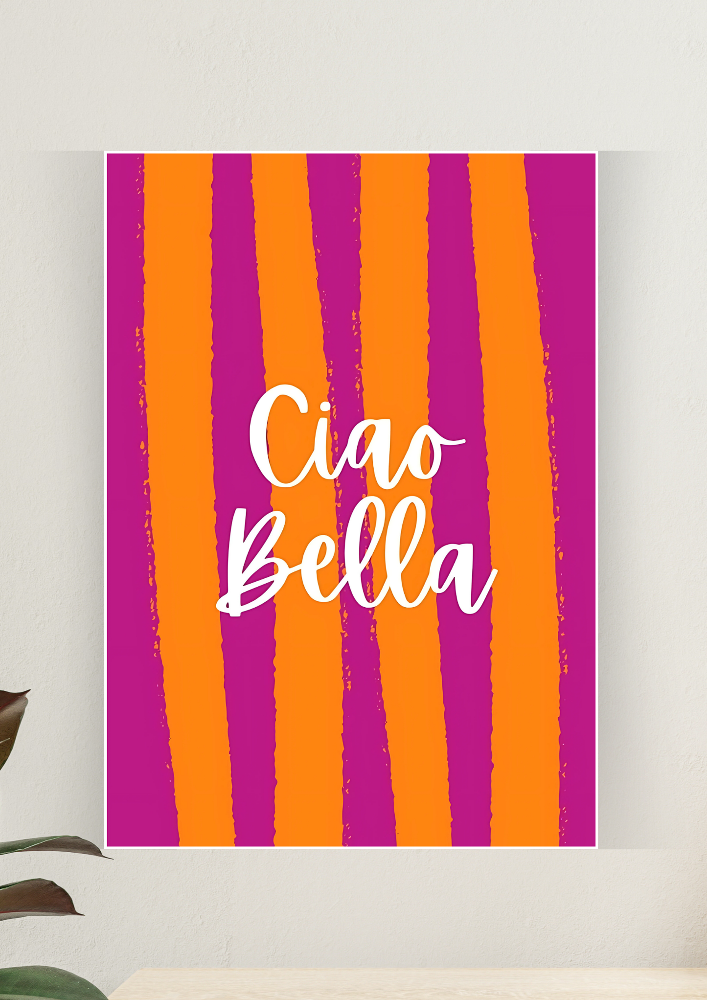 Aesthetic Poster #53 | CIAO BELLA | Aesthetic Wall Poster