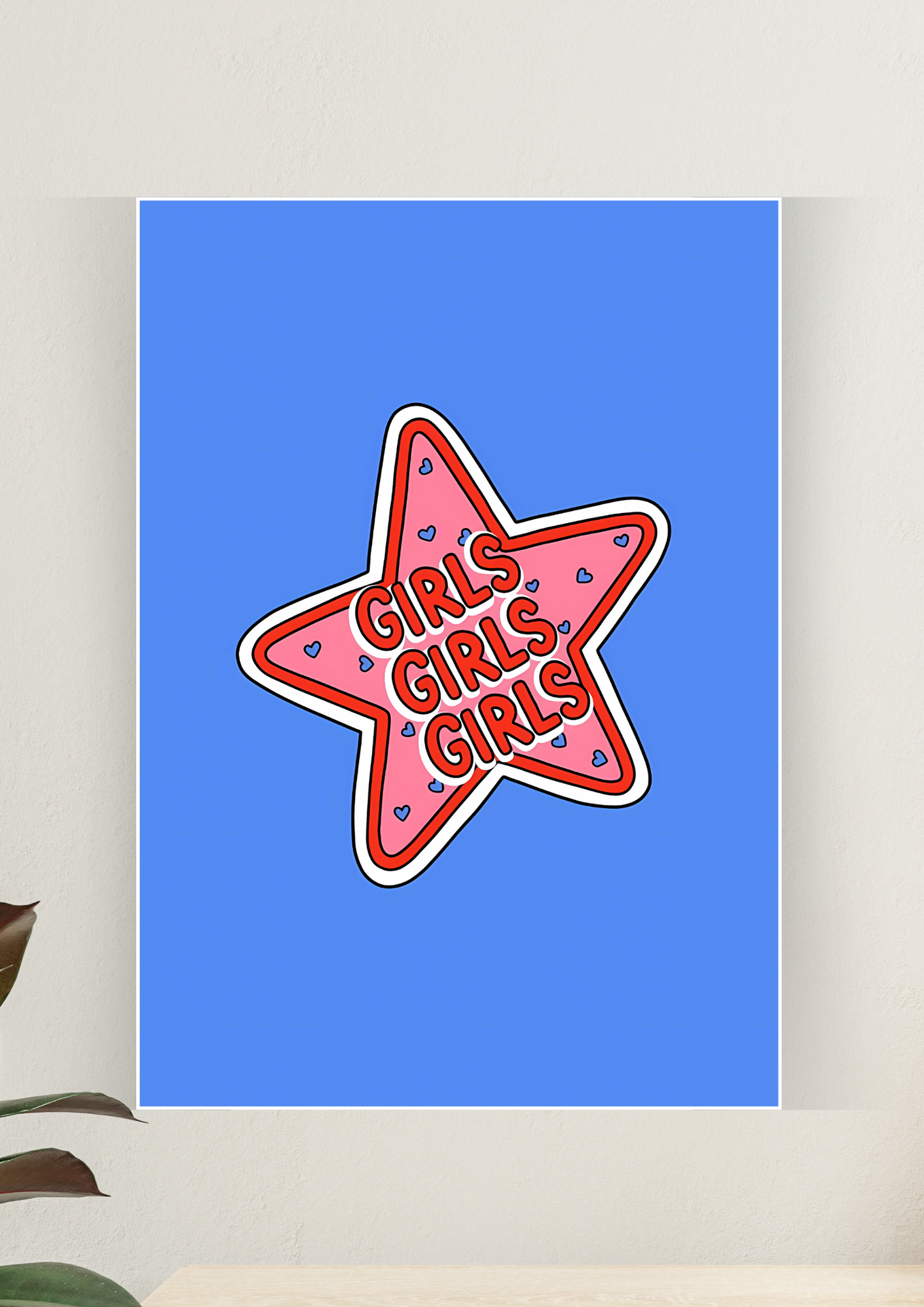 Aesthetic Poster #58 | STAR GIRLS | Aesthetic Wall Poster