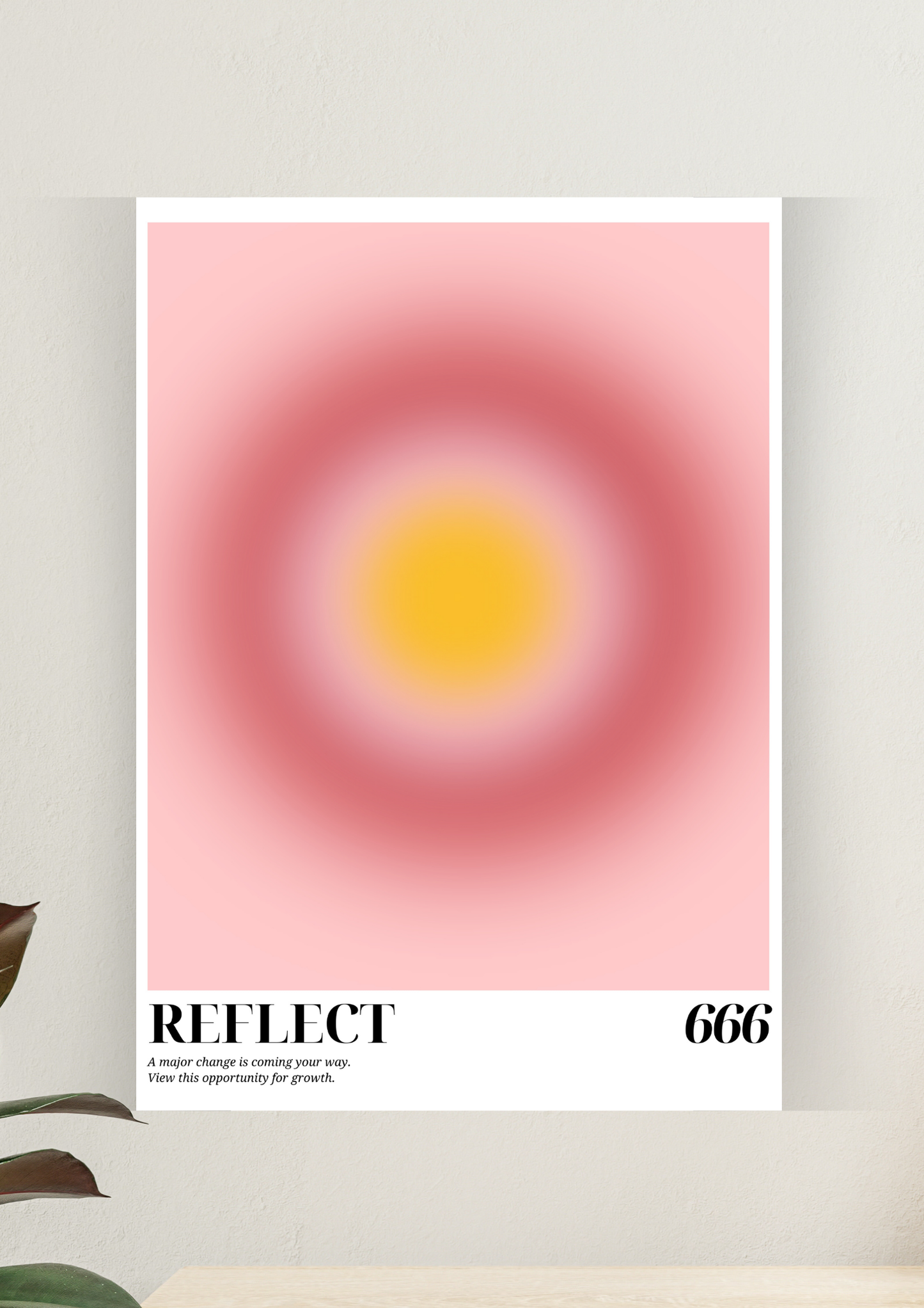 Aesthetic Poster #86 | REFLECT | Aesthetic Wall Poster