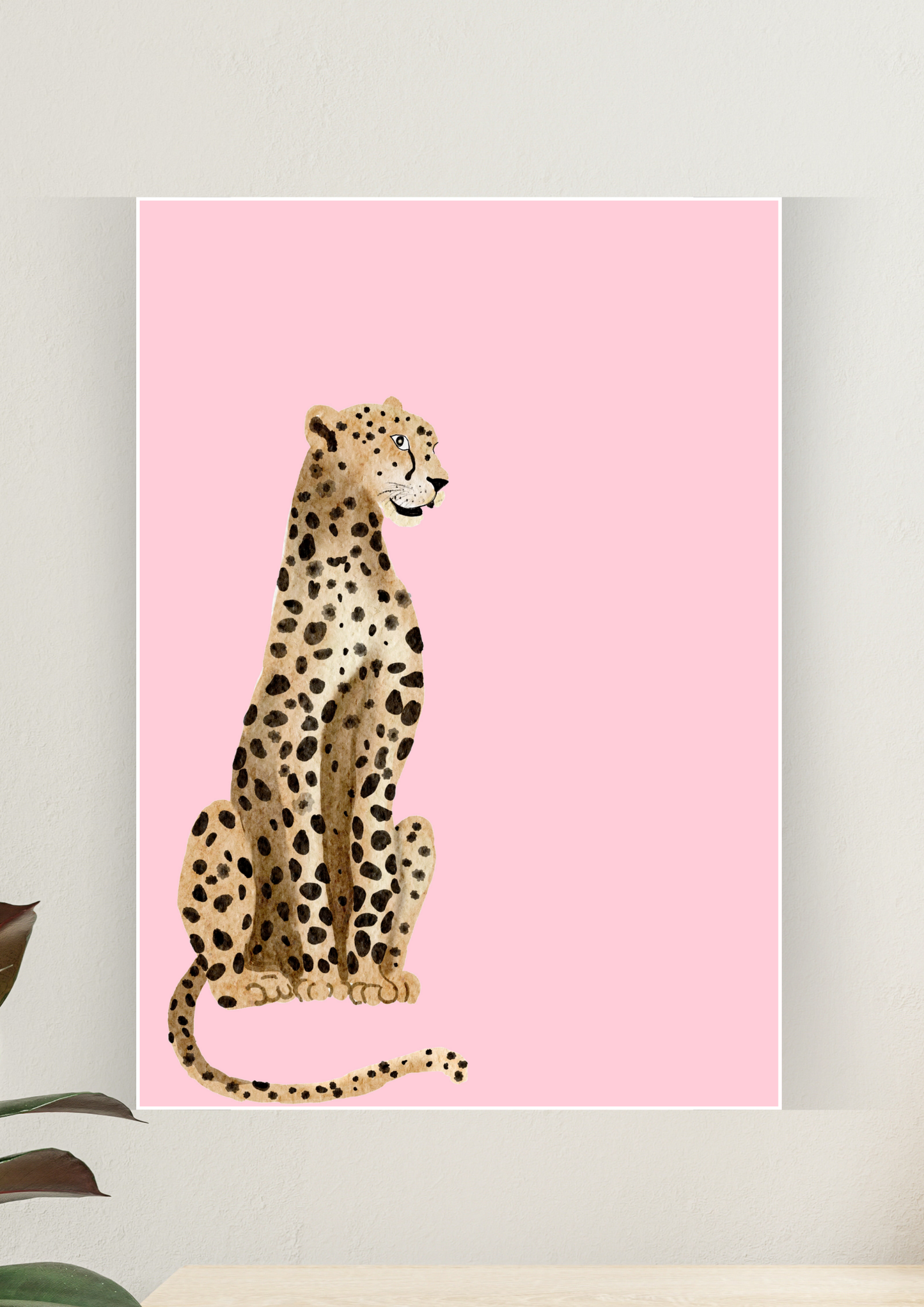 Aesthetic Poster #89 | LEOPARD | Aesthetic Wall Poster