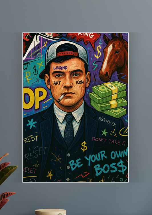 Be Your Own Boss | Mafia Graffiti | Motivation Poster