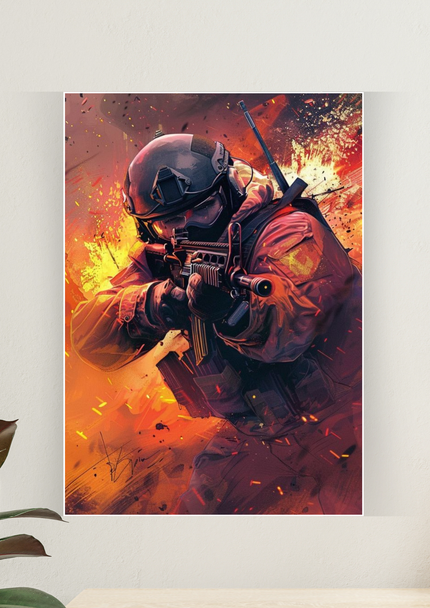 Call Of Duty | Soldier #00 | Games Poster