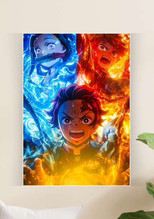 Demon Slayer: Kimetsu no Yaiba | Tanjiro Kamado Poster | Anime Poster