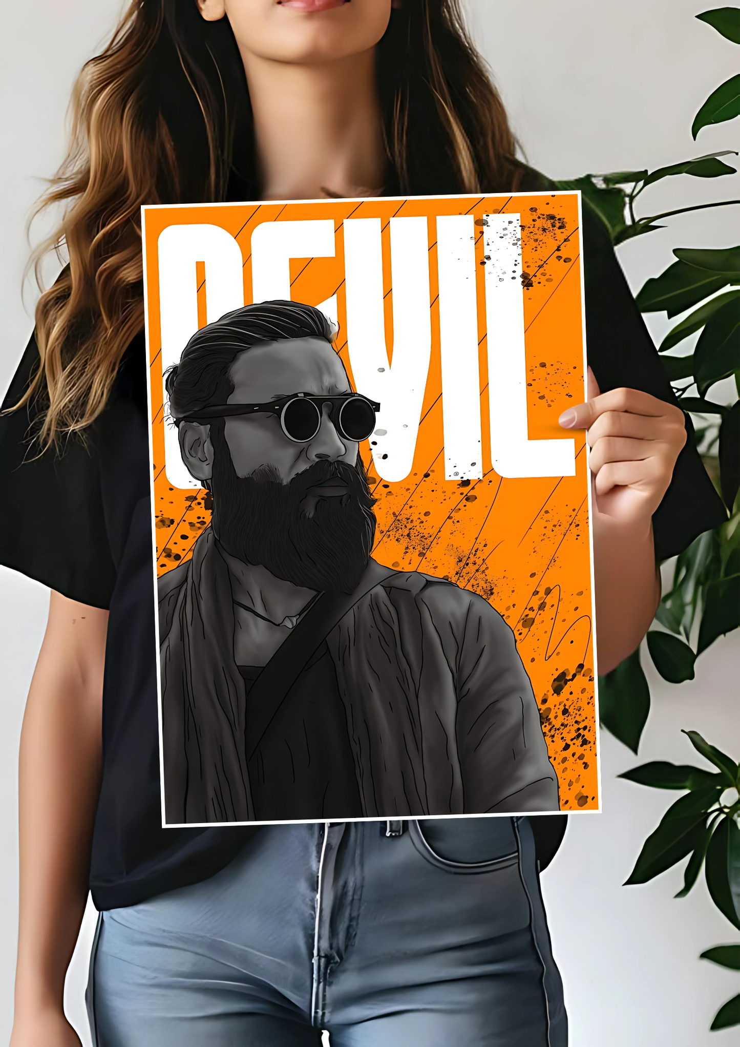 Devil x Dhanush Poster | Movie Poster