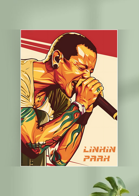 Epic Chester Bennington Artwork | Music Artist Poster