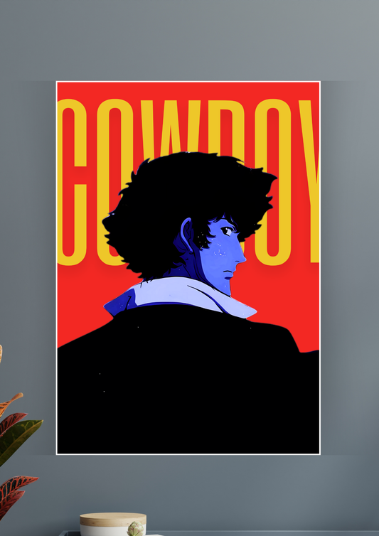 Epic Cowboy Anime Poster | Anime Posters