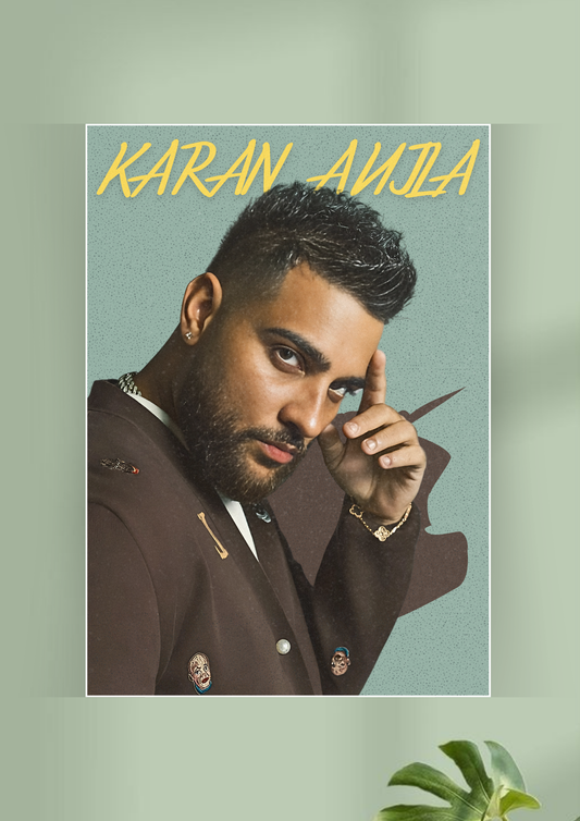 Epic Karan Aujla Poster | Music Artist Poster | Music Poster