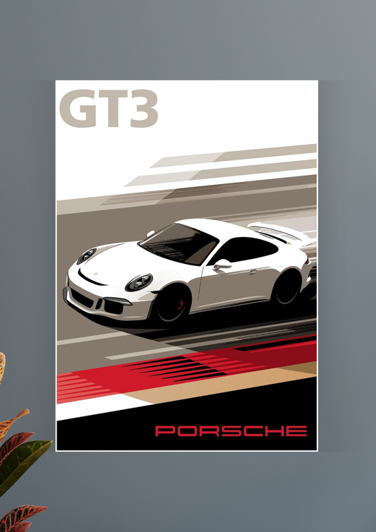 Epic Porsche GT3 Poster2
