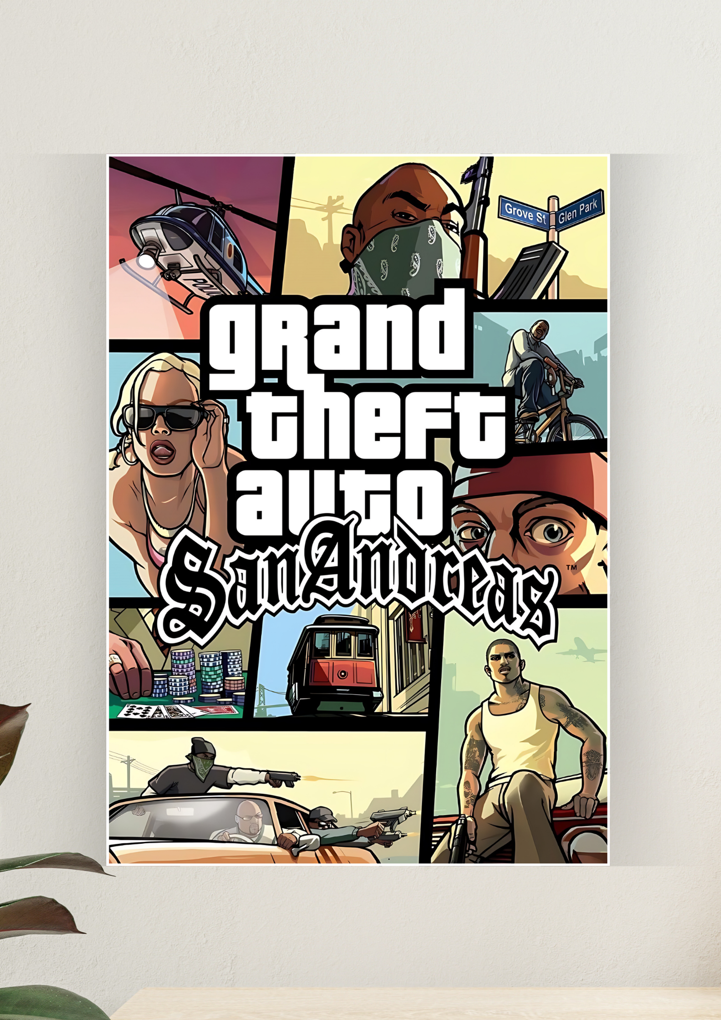 Grand Theft Auto | San Andreas Poster | Games Posters