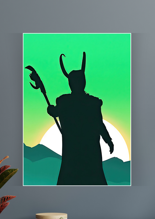 I AM LOKI x Artwork Poster | MARVEL POSTER